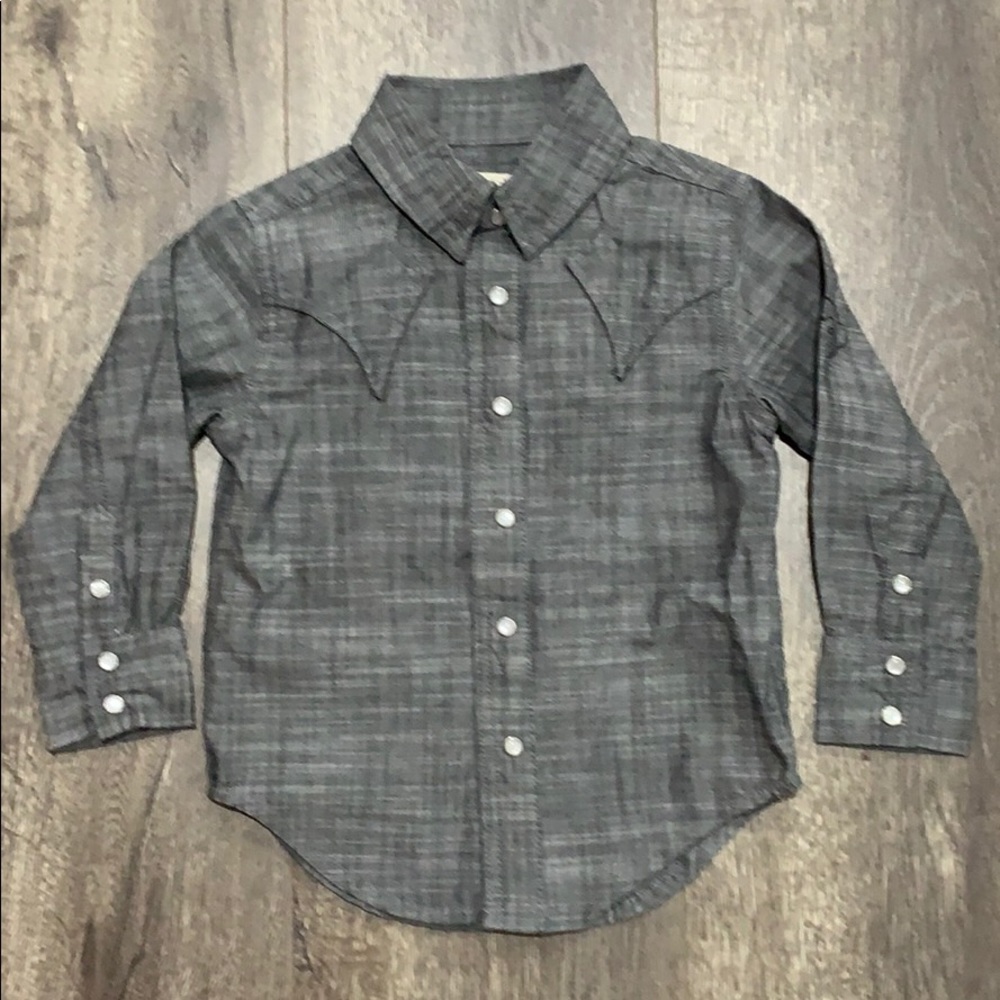 Appaman Black/Grey Western Shirt